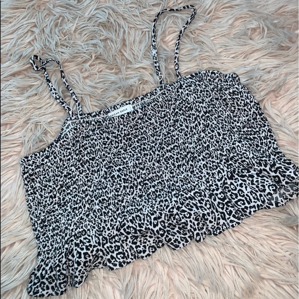 Cheetah Crop top